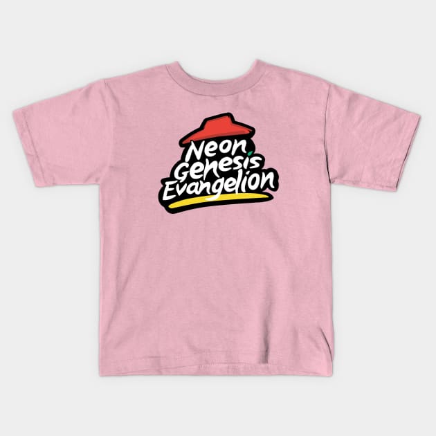 Neon Genesis Kids T-Shirt by cristynaangela